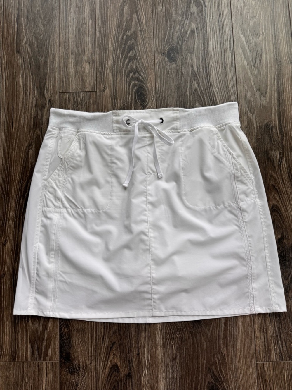 Indigo skort - white